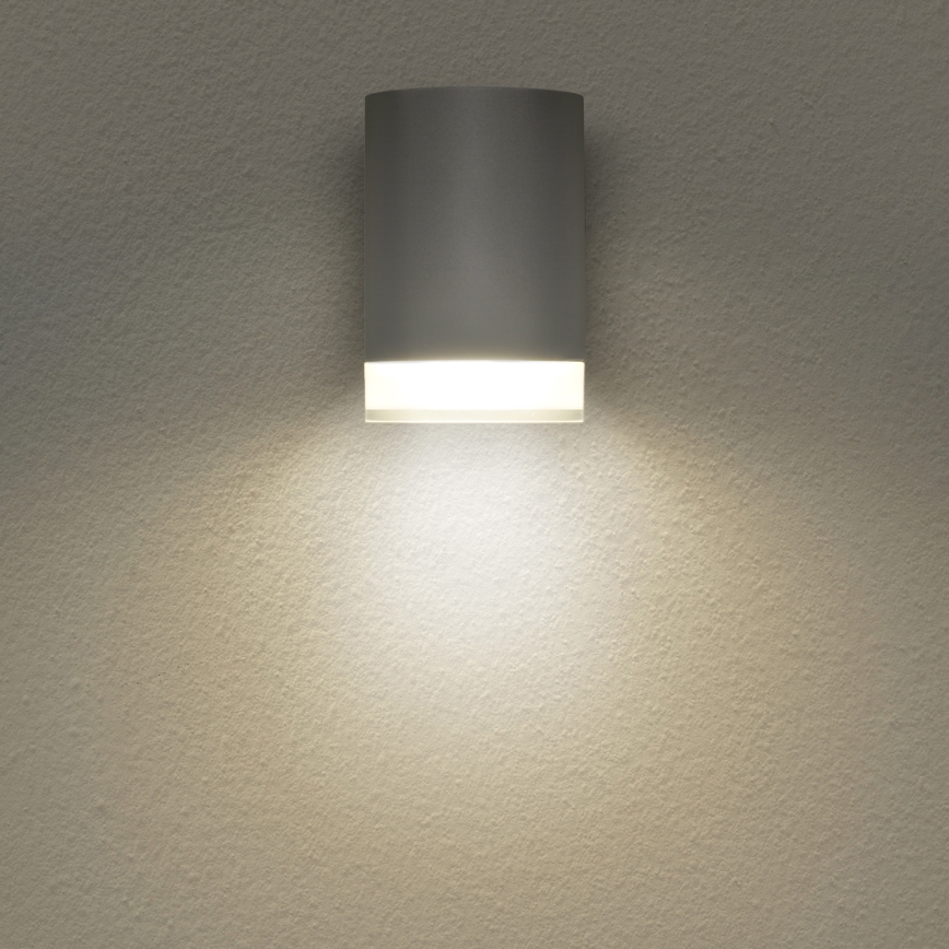 Brilagi - Spoljašnja zidna lampa MATERA 1xGU10/30W/230V sivo IP54