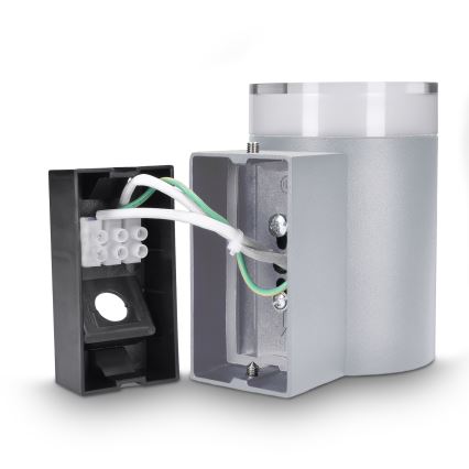 Brilagi - Spoljašnja zidna lampa MATERA 1xGU10/30W/230V sivo IP54