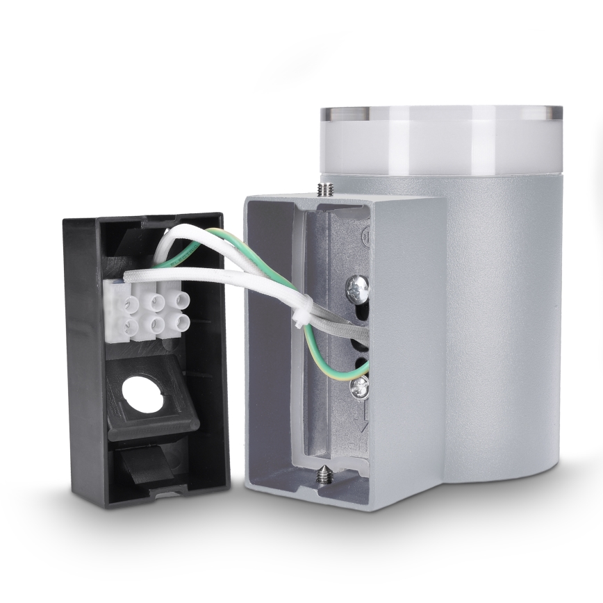Brilagi - Spoljašnja zidna lampa MATERA 1xGU10/30W/230V sivo IP54