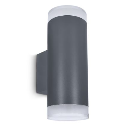 Brilagi - Spoljašnja zidna lampa MATERA 2xGU10/30W/230V Antracit IP54