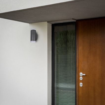 Brilagi - Spoljašnja zidna lampa MATERA 2xGU10/30W/230V Antracit IP54