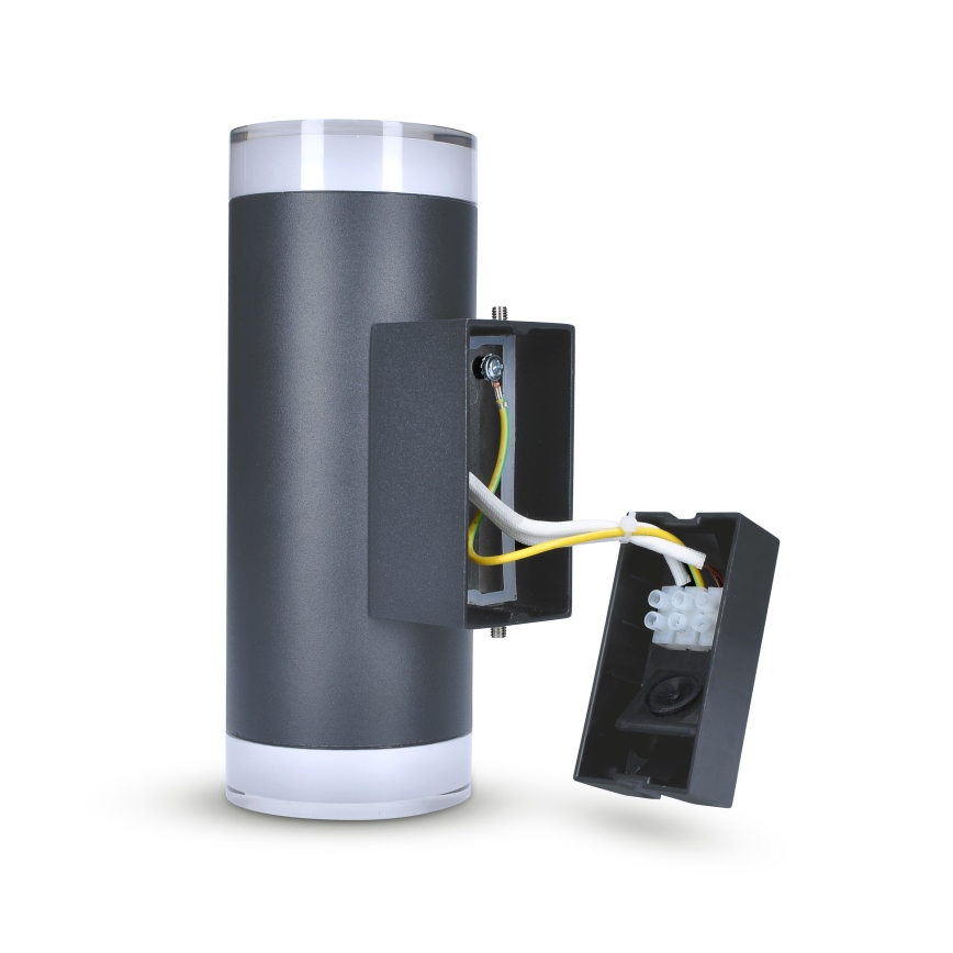 Brilagi - Spoljašnja zidna lampa MATERA 2xGU10/30W/230V Antracit IP54