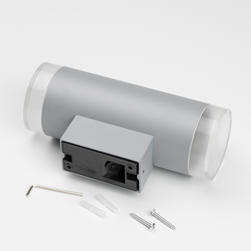 Brilagi - Spoljašnja zidna lampa MATERA 2xGU10/30W/230V sivo IP54