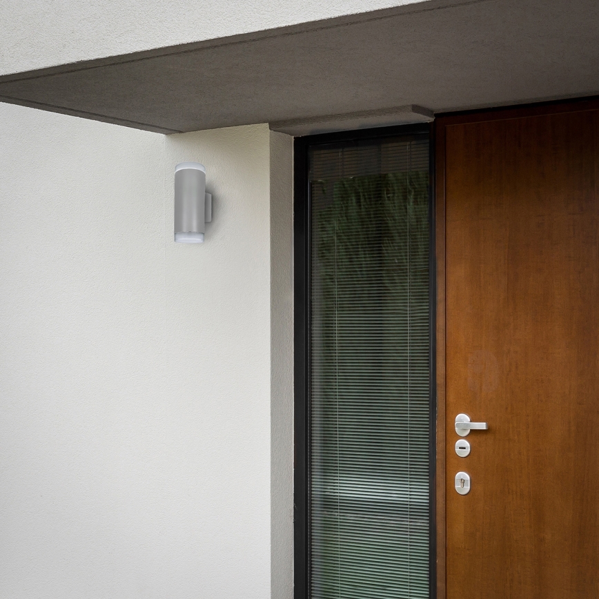 Brilagi - Spoljašnja zidna lampa MATERA 2xGU10/30W/230V sivo IP54