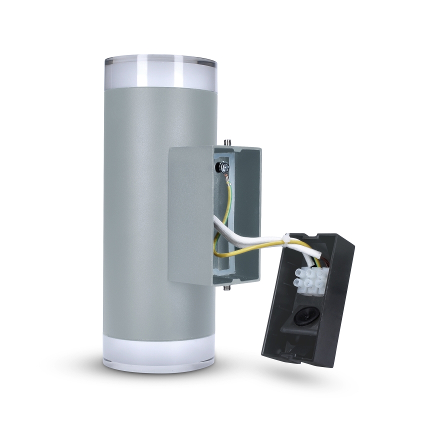 Brilagi - Spoljašnja zidna lampa MATERA 2xGU10/30W/230V sivo IP54