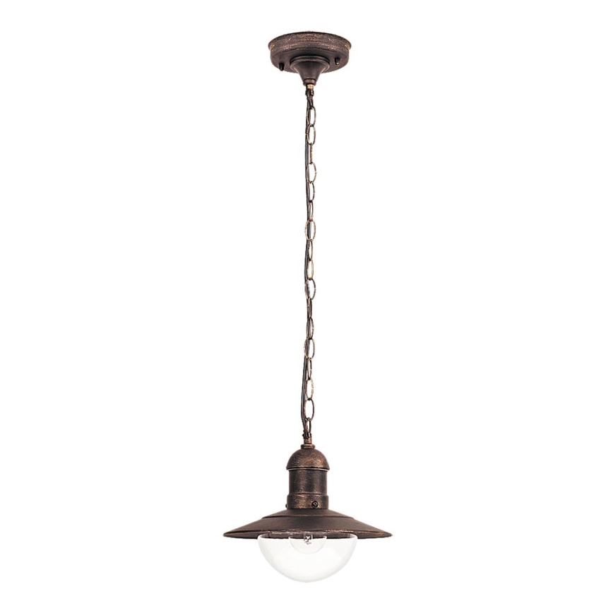 Brilagi - Spoljašnje viseće svetlo MOLDE 1xE27/60W IP44 bronza/patina