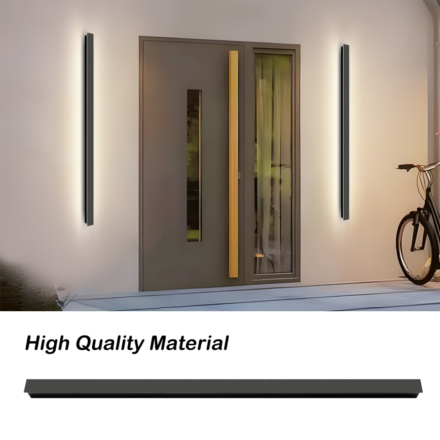 Brilagi - LED spoljno zidno svetlo LINEAR LED/32W/230V 3000K IP65 140 cm crno