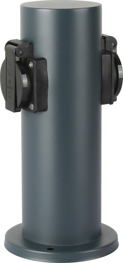 Brilagi - Spoljni stub sa utičnicama PILLAR 2U SCHUKO 230V IP44 antracit