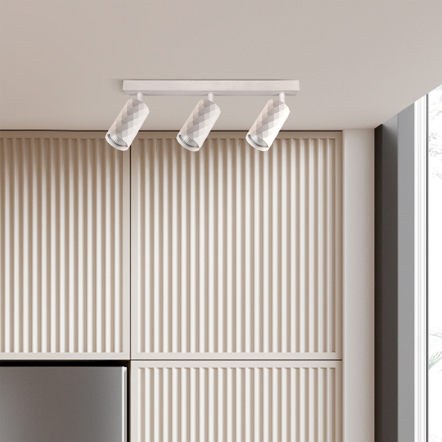 Brilagi - Spot svetiljka SELE DIAMANT 3xGU10/30W/230V bela