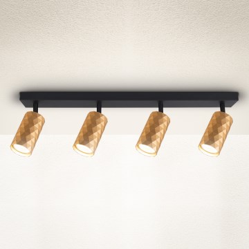 Brilagi - Spot svetiljka SELE DIAMANT 4xGU10/30W/230V zlatna