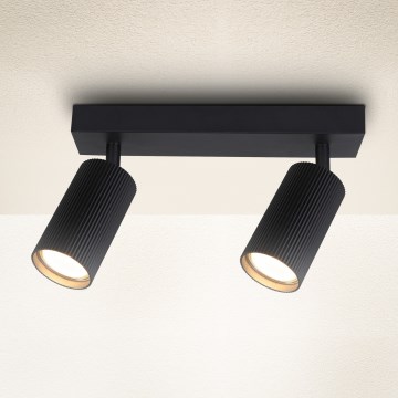 Brilagi - Spot svetiljka SELE MODERN 2xGU10/30W/230V crna