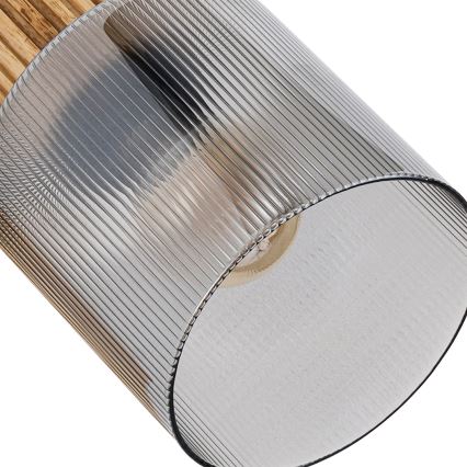 Brilagi - Spot svetlo HYGGE 3xE14/15W/230V kaučukovo drvo/zadimljeno