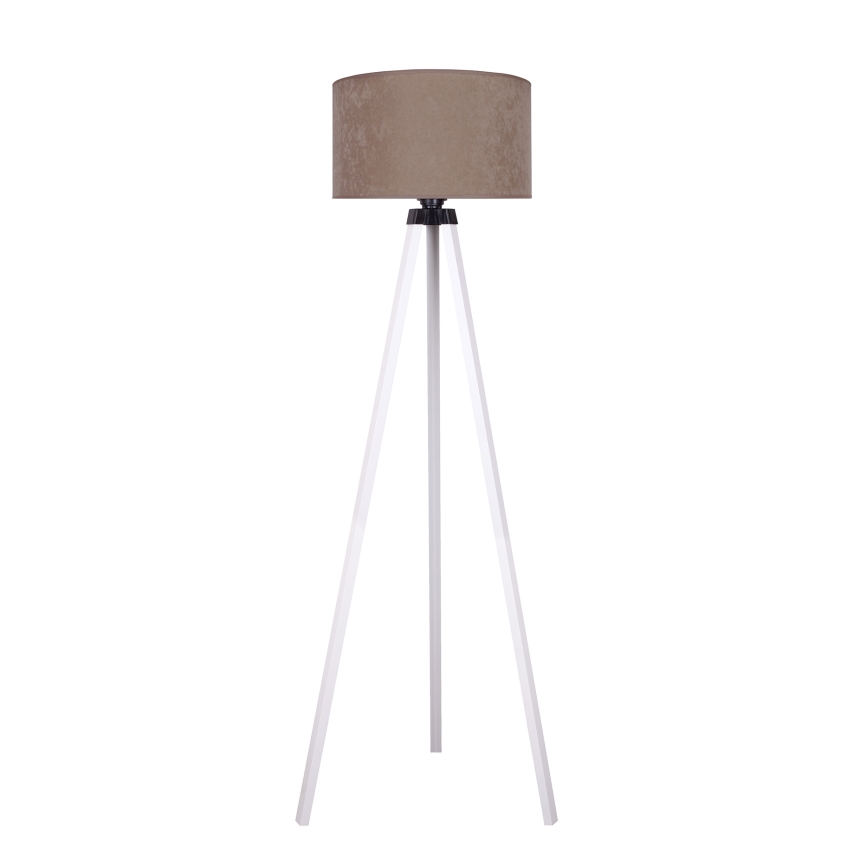 Brilagi - Stojeća lampa VELVET 1xE27/60W/230V bela/bež