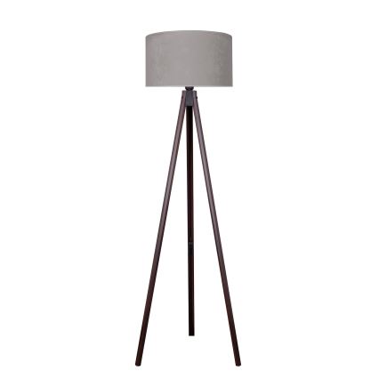 Brilagi - Stojeća lampa VELVET 1xE27/60W/230V venge/siva