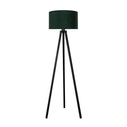 Brilagi - Stojeća lampa VELVET 1xE27/60W/230V wenge/zelena