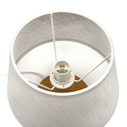 Brilagi - Stona lampa ANTHONY 1xE27/60W/230V hrast/bela