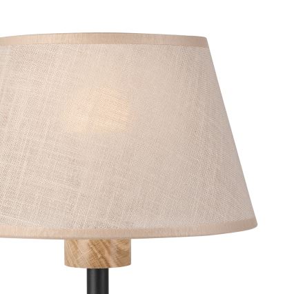 Brilagi - Stona lampa ANTHONY 1xE27/60W/230V hrast/bež