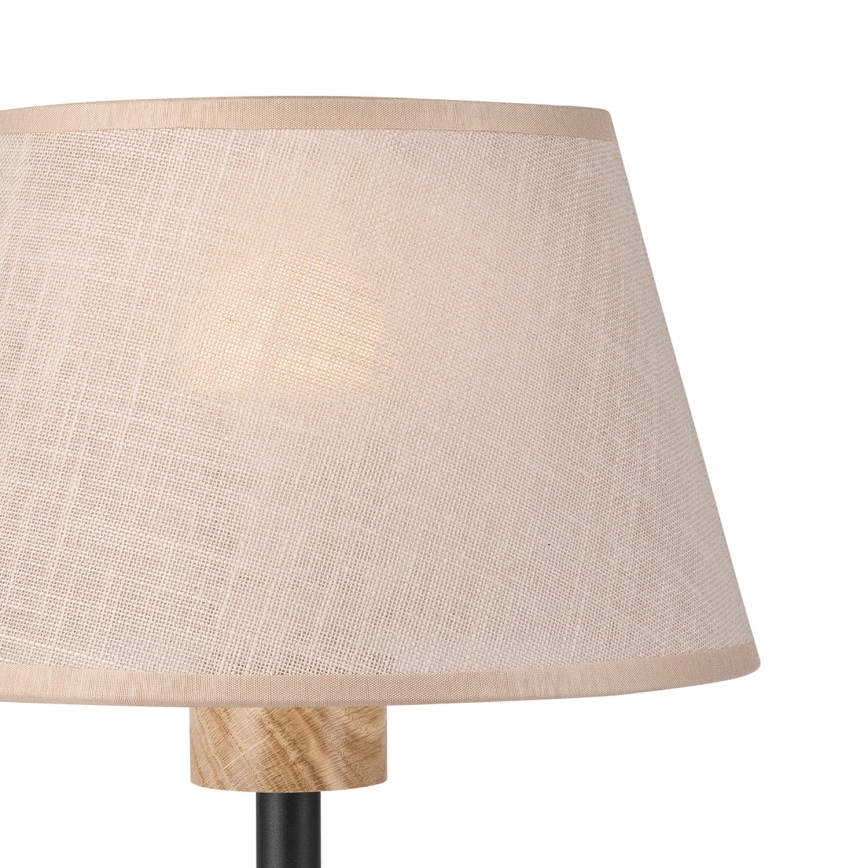 Brilagi - Stona lampa ANTHONY 1xE27/60W/230V hrast/bež