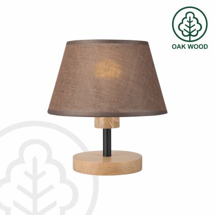Brilagi - Stona lampa ANTHONY 1xE27/60W/230V hrast/braon