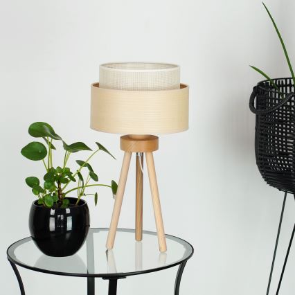 Brilagi - Stona lampa ARIZONA BOHO 1xE27/15W/230V bež