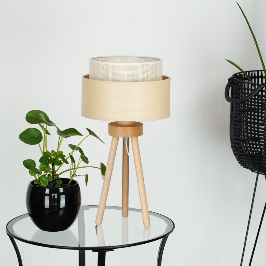Brilagi - Stona lampa ARIZONA BOHO 1xE27/15W/230V bež
