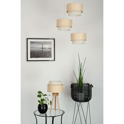 Brilagi - Stona lampa ARIZONA BOHO 1xE27/15W/230V bež