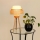 Brilagi - Stona lampa CEDAR LUNETA 1xE27/15W/230V bež/braon/kremasta