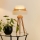 Brilagi - Stona lampa DENVER LUNETA 1xE27/15W/230V bež/braon/kremasta