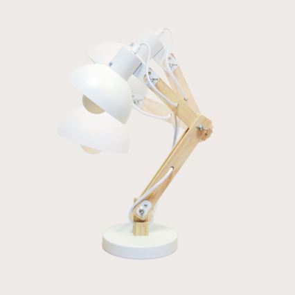 Brilagi - Stona lampa FOCUS 1xE27/40W/230V bela