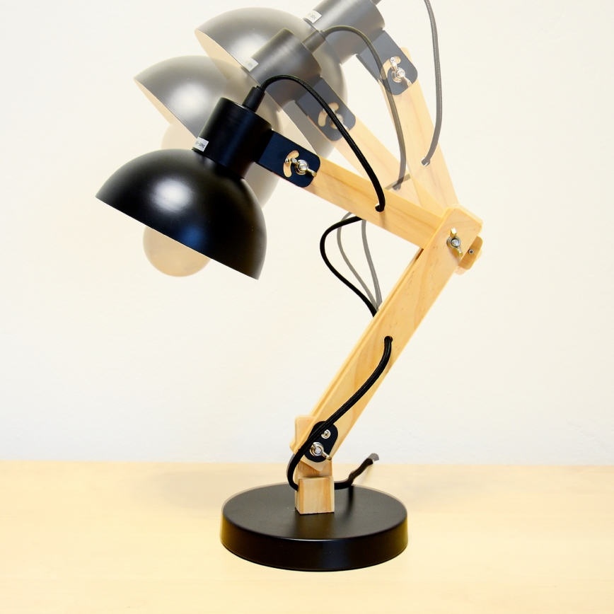 Brilagi - Stona lampa FOCUS 1xE27/40W/230V crna