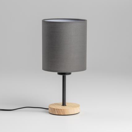 Brilagi - Stona lampa NUBILA WOOD 1xE27/25W/230V hrast/antracit