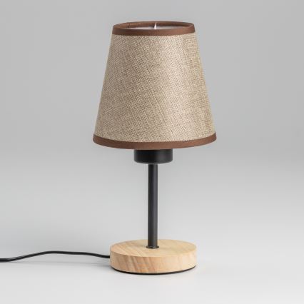Brilagi - Stona lampa NUBILA WOOD 1xE27/25W/230V hrast/braon