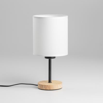 Brilagi - Stona lampa NUBILA WOOD 1xE27/25W/230V hrast/crno