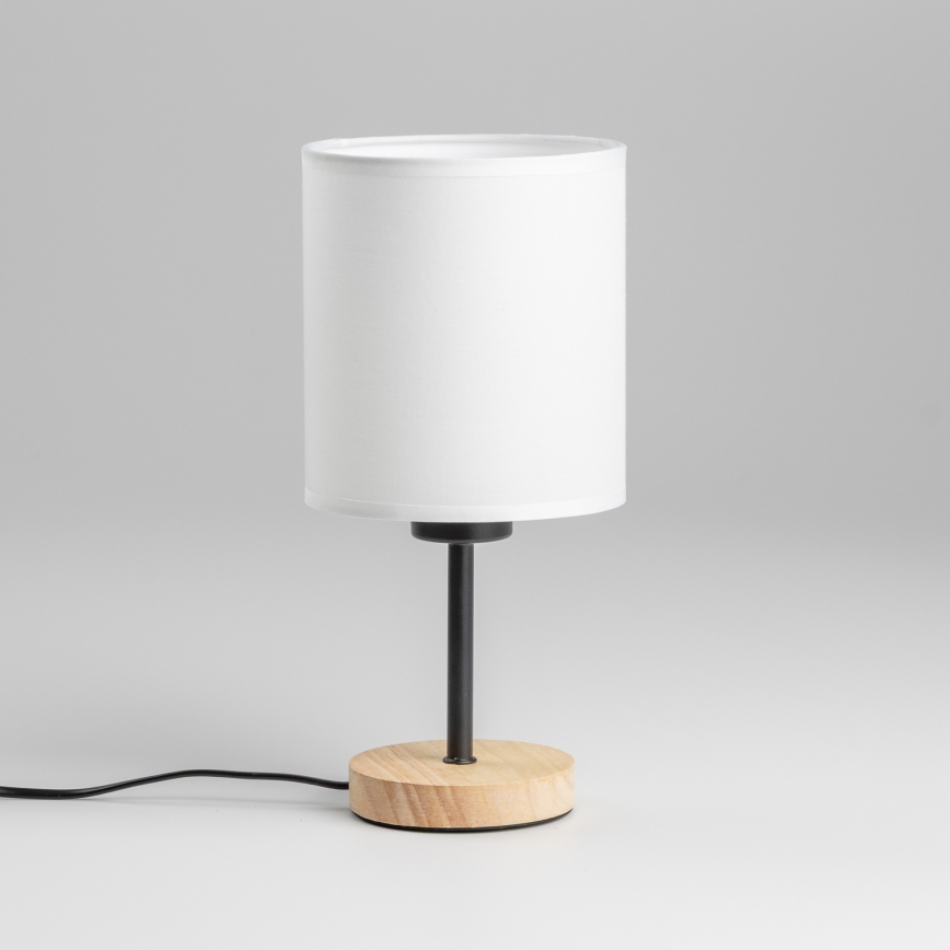 Brilagi - Stona lampa NUBILA WOOD 1xE27/25W/230V hrast/crno