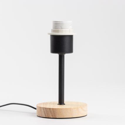 Brilagi - Stona lampa NUBILA WOOD 1xE27/25W/230V hrast/crno
