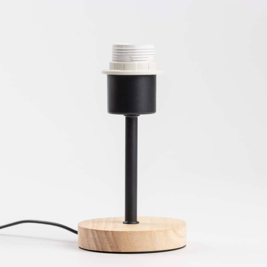 Brilagi - Stona lampa NUBILA WOOD 1xE27/25W/230V hrast/crveno