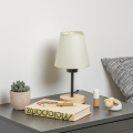 Brilagi - Stona lampa NUBILA WOOD 1xE27/25W/230V hrast/kremasta