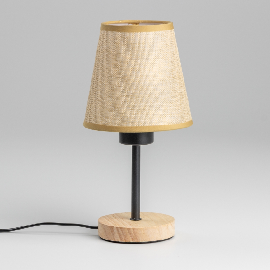Brilagi - Stona lampa NUBILA WOOD 1xE27/25W/230V hrast/svetlobraon
