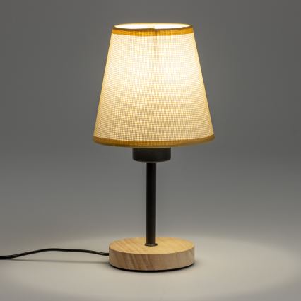Brilagi - Stona lampa NUBILA WOOD 1xE27/25W/230V hrast/svetlobraon