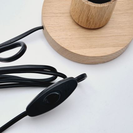 Brilagi - Stona lampa WOODY BASKET 1xE27/60W/230V hrast