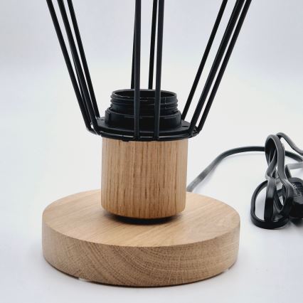 Brilagi - Stona lampa WOODY BASKET 1xE27/60W/230V hrast