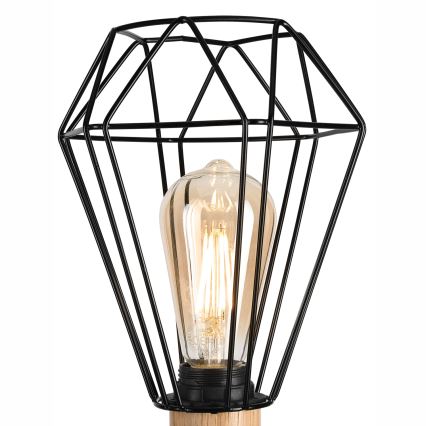Brilagi - Stona lampa WOODY BASKET 1xE27/60W/230V hrast