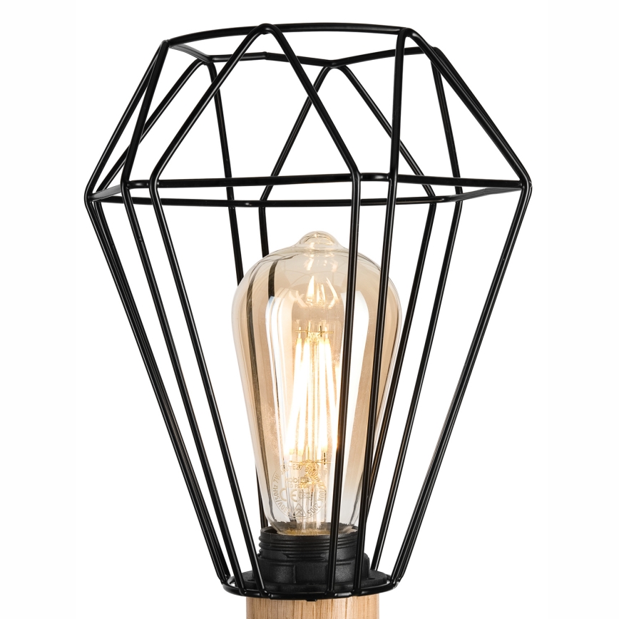 Brilagi - Stona lampa WOODY BASKET 1xE27/60W/230V hrast