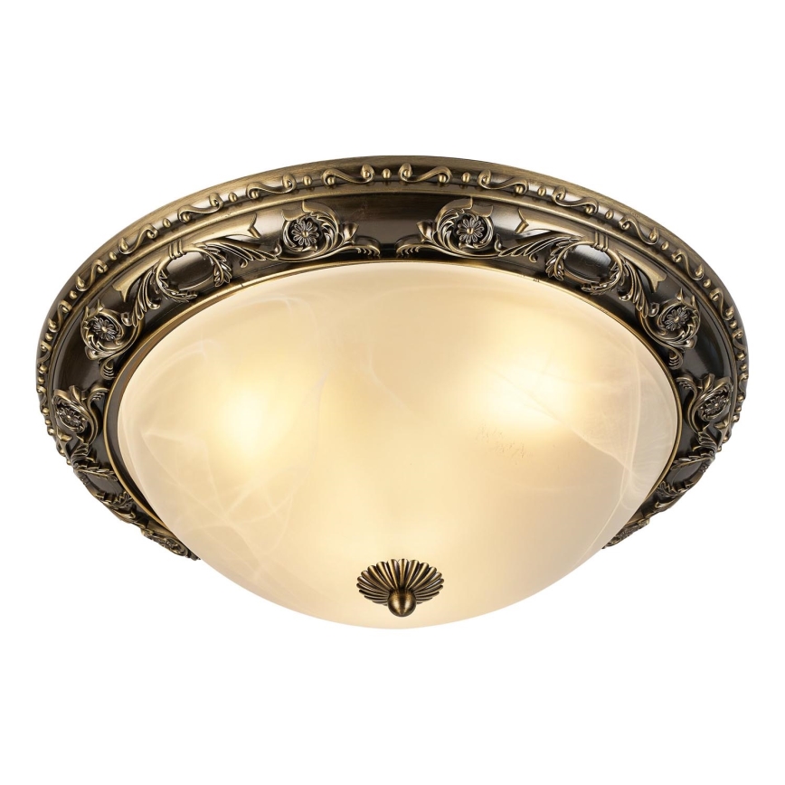 Brilagi - Stropna svetiljka CLASSIC 3xE27/60W/230V mesing