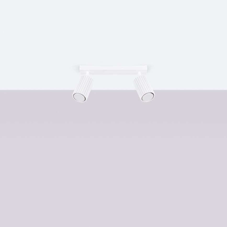 Brilagi - Stropni spot CRESTO 2xGU10/10W/230V bela