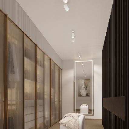 Brilagi - Stropni spot CRESTO 2xGU10/10W/230V bela