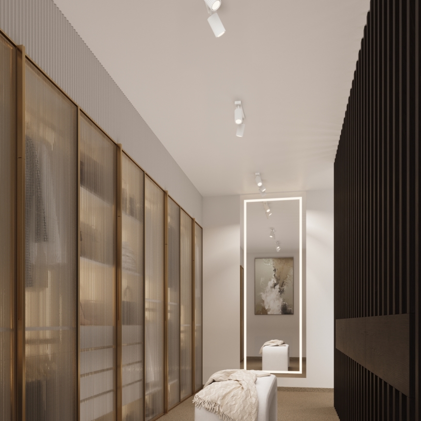 Brilagi - Stropni spot CRESTO 2xGU10/10W/230V bela