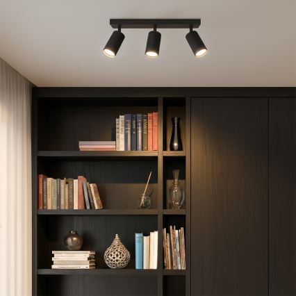 Brilagi - Stropno spot svetlo SELE MODERN 3xGU10/30W/230V crno