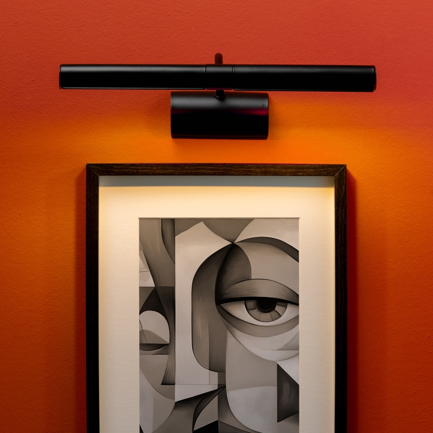 Brilagi - Svetiljka za slike DANAE 2xE14/40W/230V crna