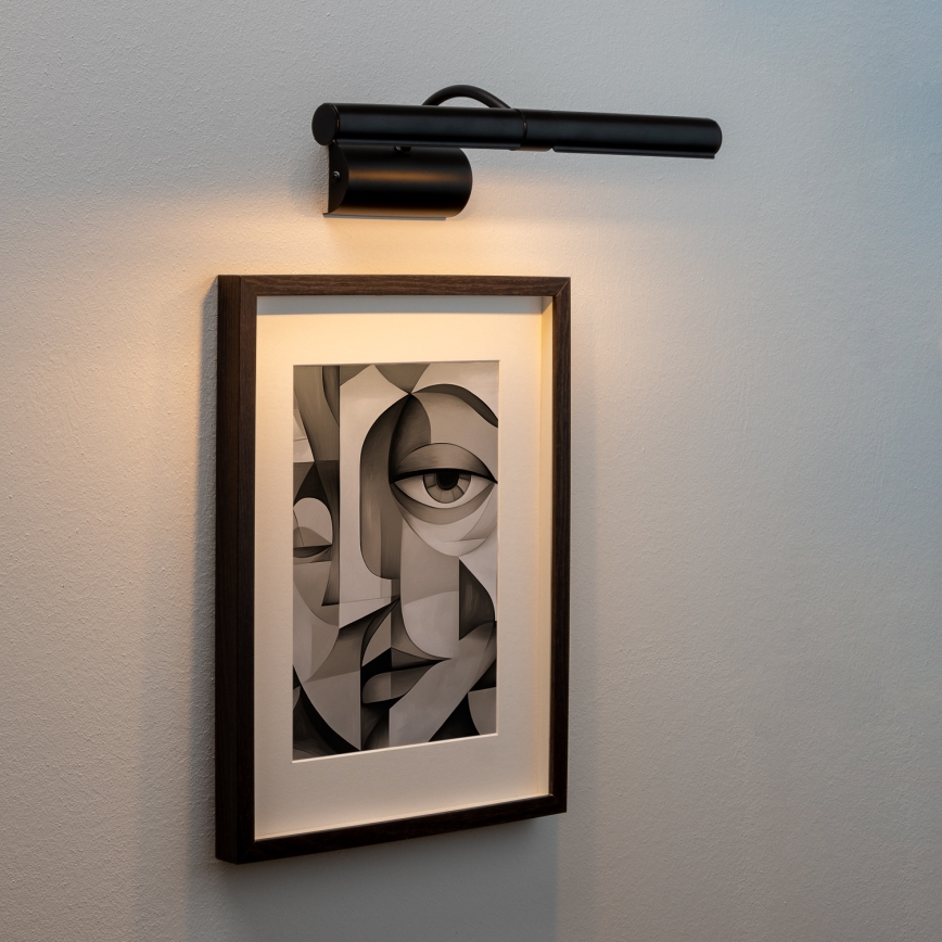 Brilagi - Svetiljka za slike DANAE 2xE14/40W/230V crna